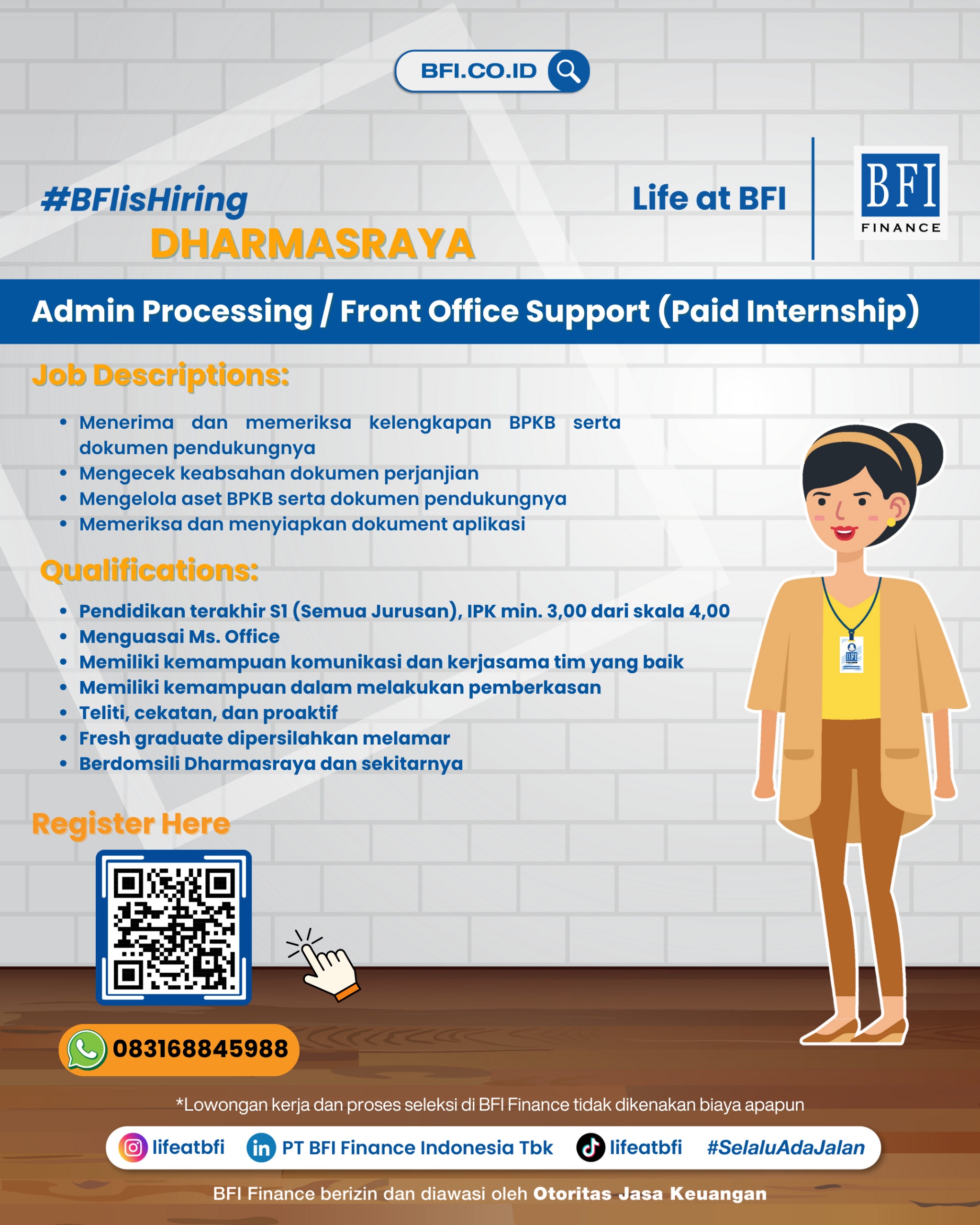 Lowongan Pekerjaan BFI Dharmasraya