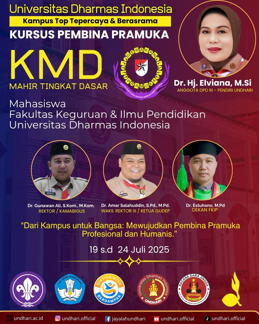 KURSUS PEMBINA PRAMUKA 
