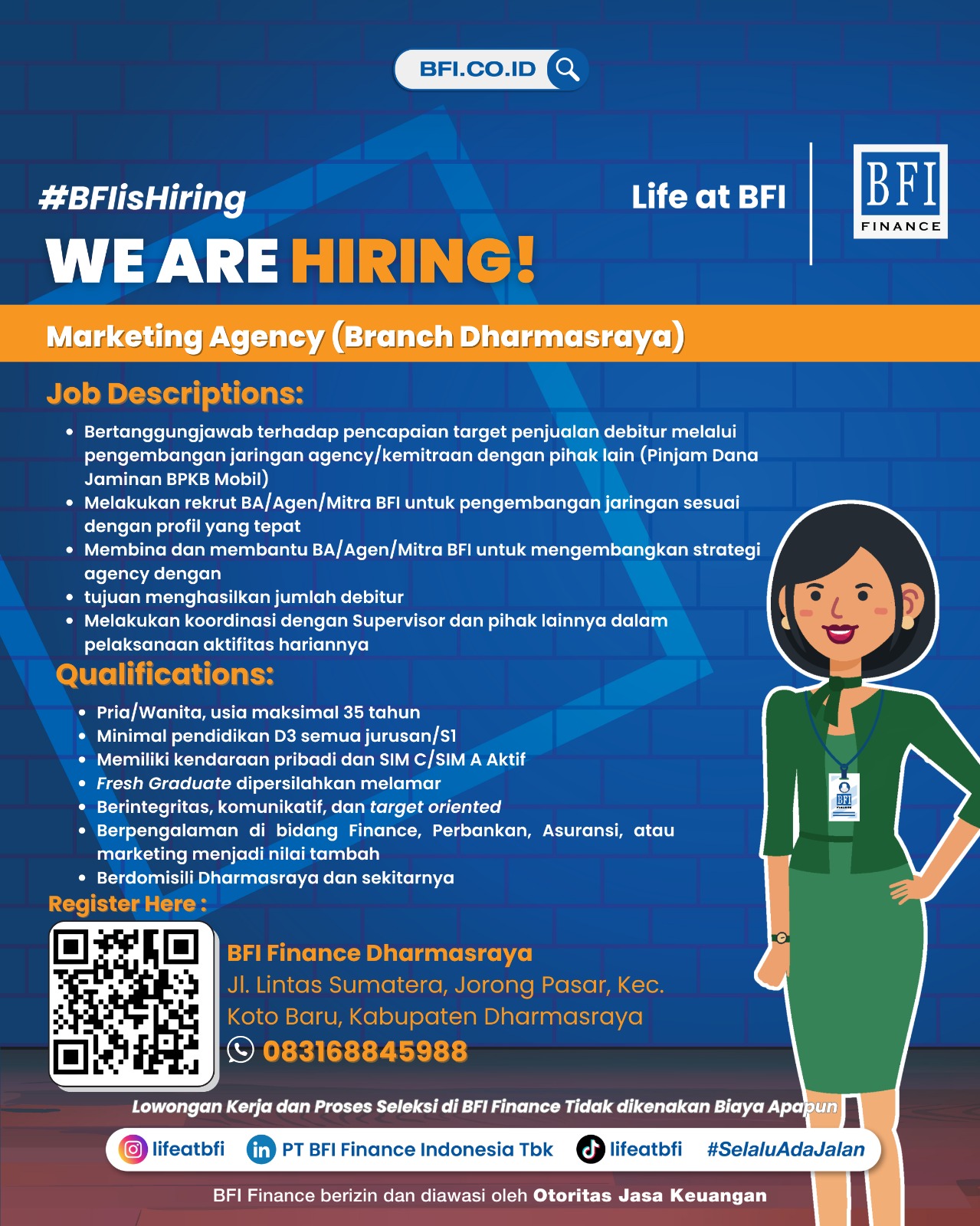 Lowongan Pekerjaan "MARKETING AGENCY"