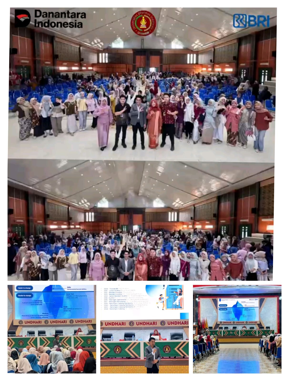 KEGIATAN PEMBEKALAN UNTUK CALON WISUDAWAN/WATI UNDHARI 2025